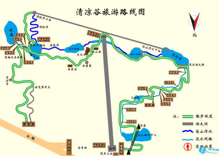 1、鲍冲湖风景区交通路线：