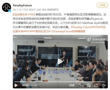 ​贾跃亭公布FF第二品牌计划：打造极致体价比的人民之车