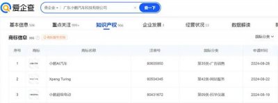 ​小鹏申请“小鹏AI汽车”商标：要做面向全球的AI汽车公司