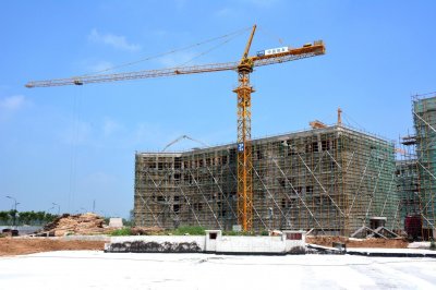 ​建设中的涟水外国语学校滨河分校