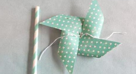 风车的做法 手工,怎样做风车最简单视频图15