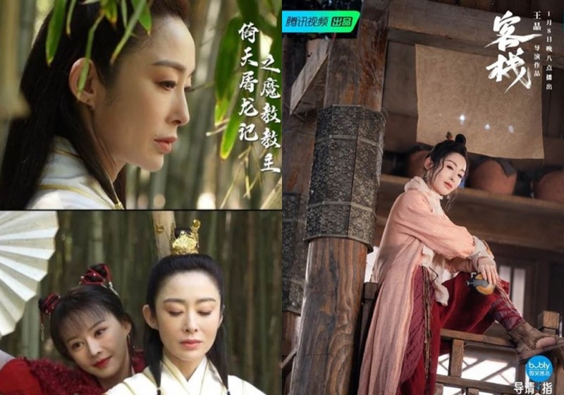 54岁张敏复出拍王晶短片（最近现身菜园照片脸僵显老）