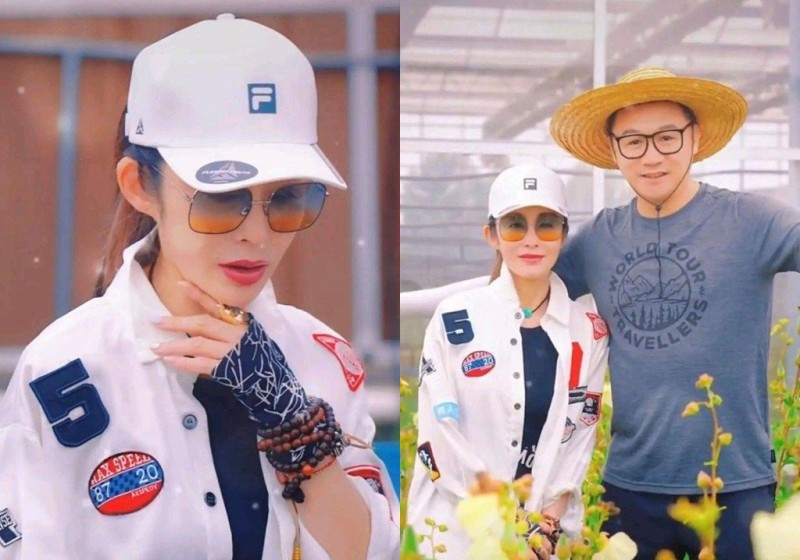 54岁张敏复出拍王晶短片（最近现身菜园照片脸僵显老）