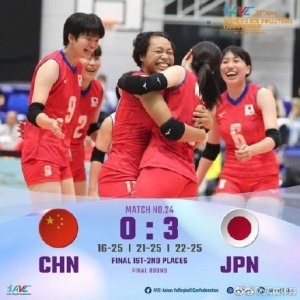 ​U20女排亚锦赛中国获亚军