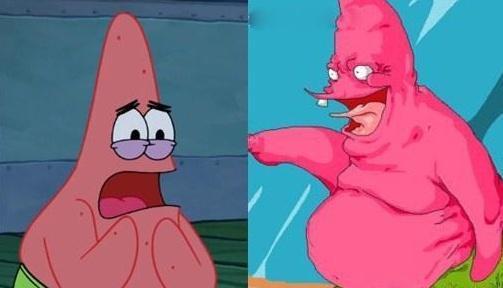 海绵宝宝：当这5位角色长大之后，章鱼哥身材健美，珊迪变美少女