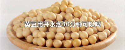 ​黄豆泡一小时 黄豆可以在水里泡多久