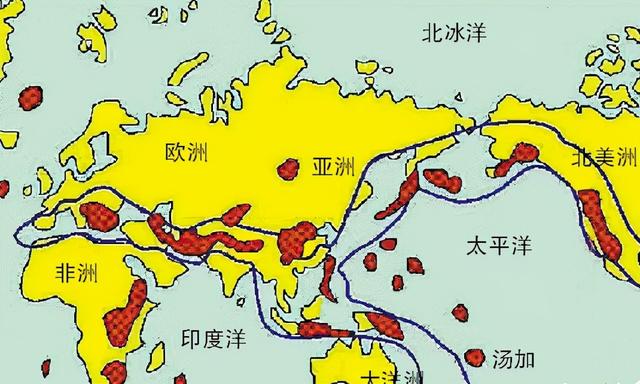 汤加火山喷发造成哪些全球性影响（汤加火山喷发是因板块相撞）(2)