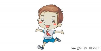 ​怎么画红领巾（少先队员以及红领巾的画法教程）