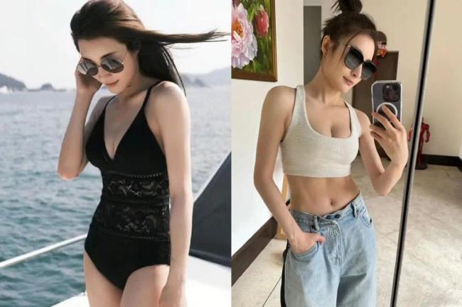 TVB视后出席婚礼大晒傲人身材 与老公同框似父女？