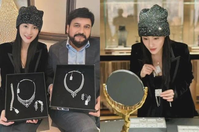 TVB视后出席婚礼大晒傲人身材 与老公同框似父女？