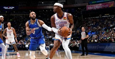 18日NBA汇总:SGA轰40分雷霆锁定季后赛!哈登27分骑士胜雄鹿